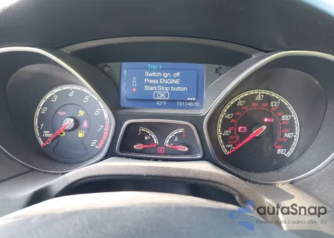 2013 Ford Focus St из США, поврежденный, VIN 1FADP3L92DL360258